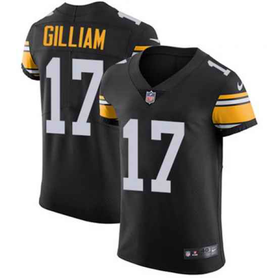 Nike Steelers #17 Joe Gilliam Black Alternate Mens Stitched NFL Vapor Untouchable Elite Jersey